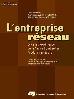 cover image of L' entreprise-réseau
